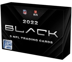 2022 Panini BLACK NFL Football Hobby Box FOTL (First Off The Line)